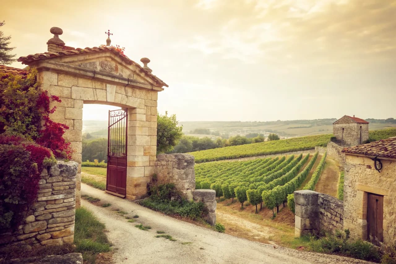 Vineyards of Château de Beaucastel