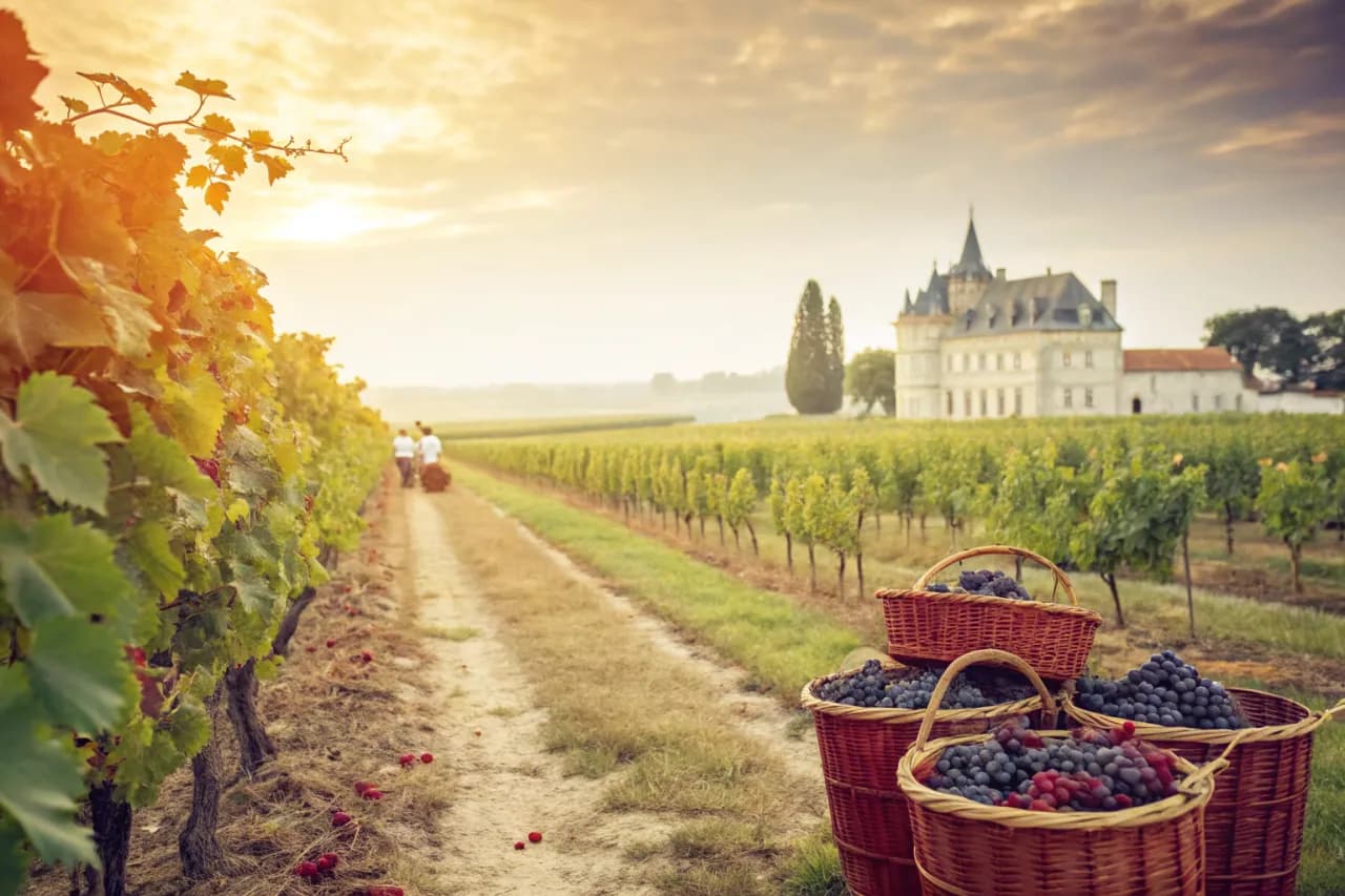 Vineyards of Château Mouton Rothschild