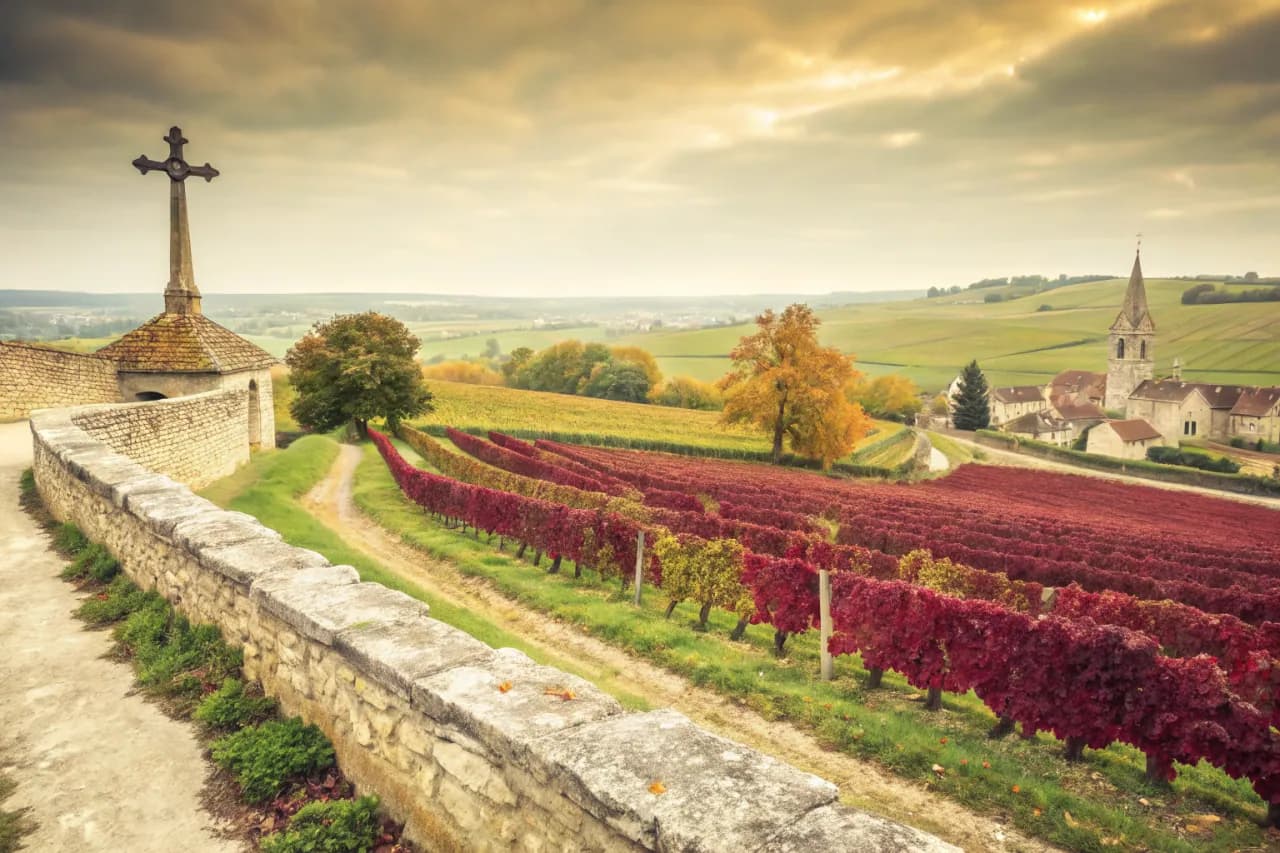 Vineyards of Domaine de la Romanée-Conti