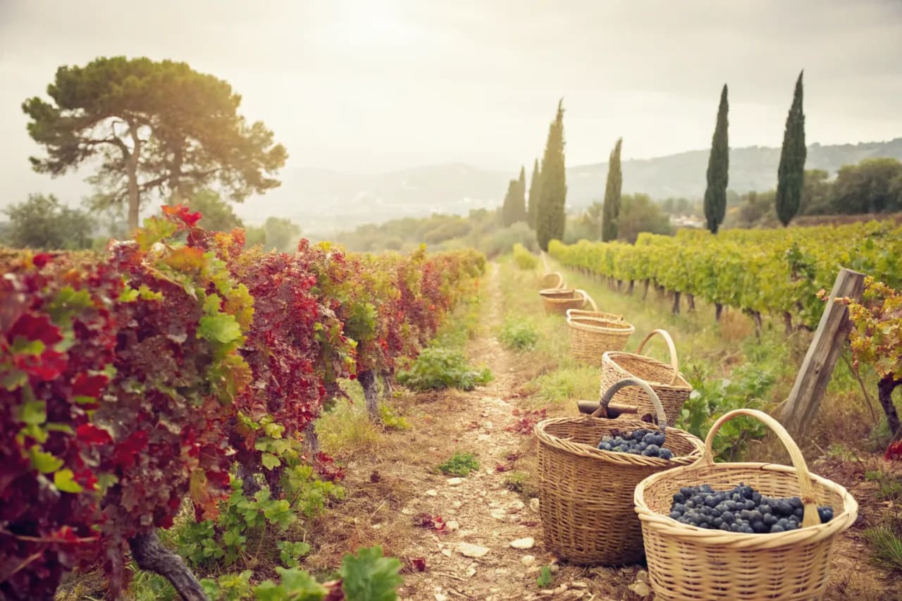 Vineyards of Domaine Hauvette