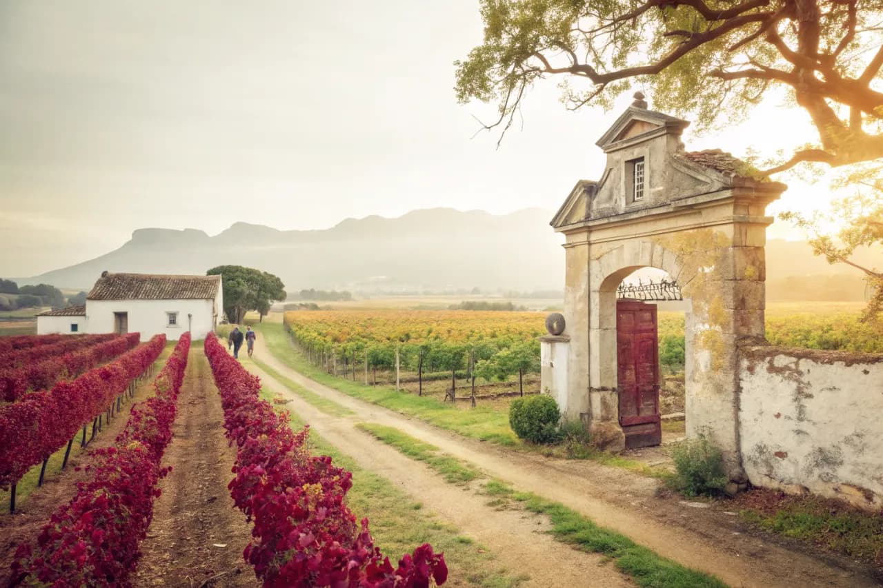 Vineyards of Rust en Vrede