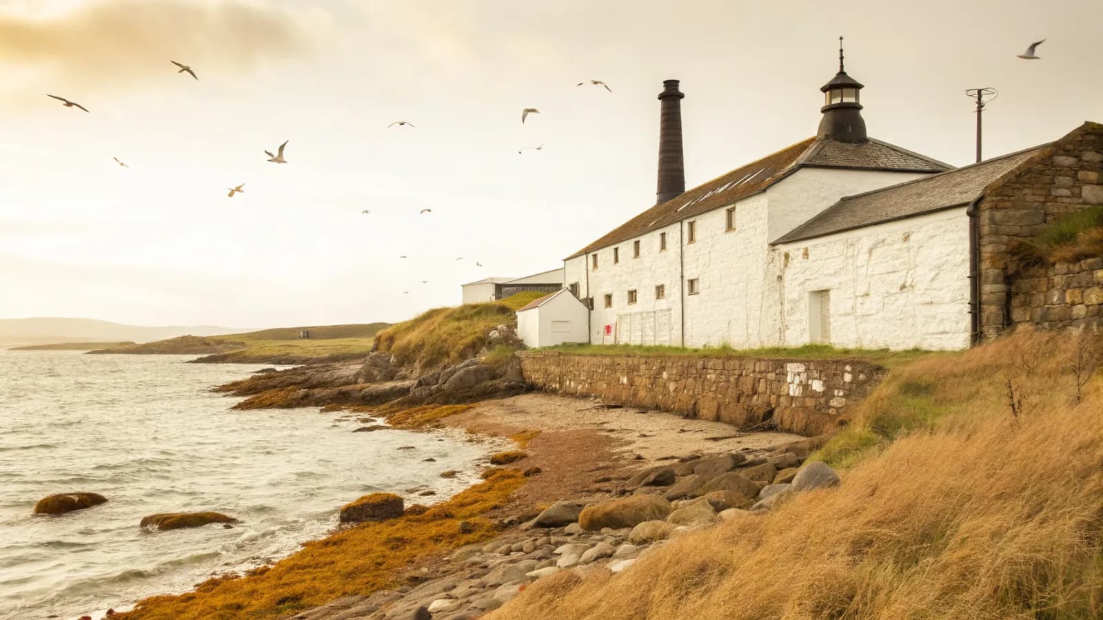 The Bowmore distillery