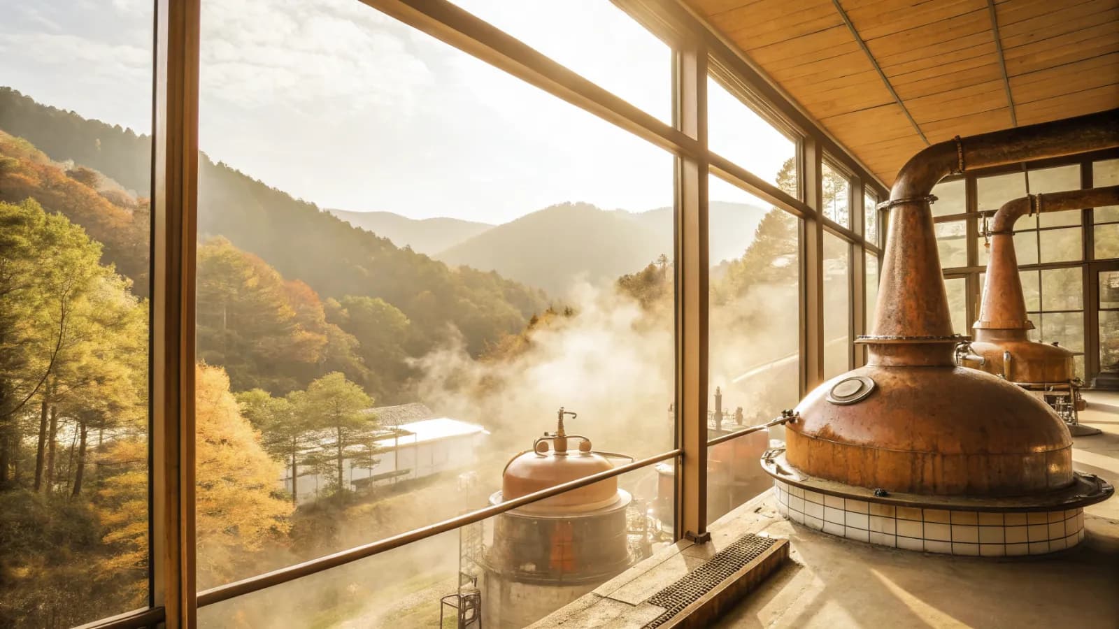 The Fuji Gotemba distillery