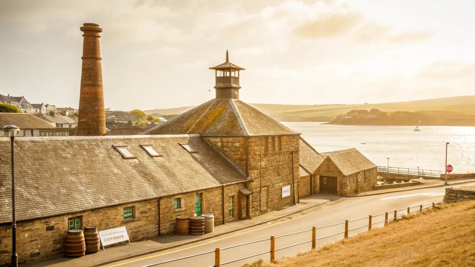 The Glen Scotia distillery