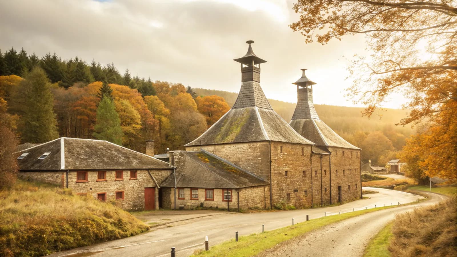 The Glenfarclas distillery