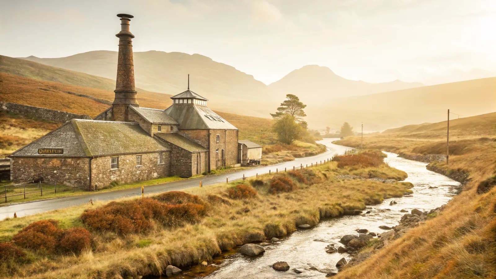 The Glenmorangie distillery