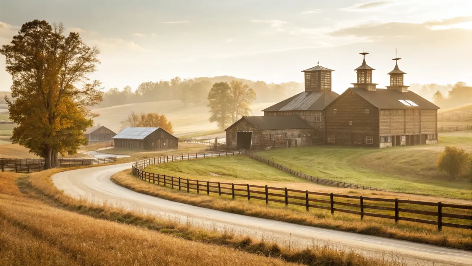The Jim Beam distillery