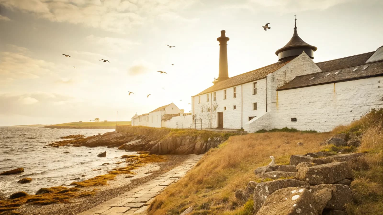 The Lagavulin distillery