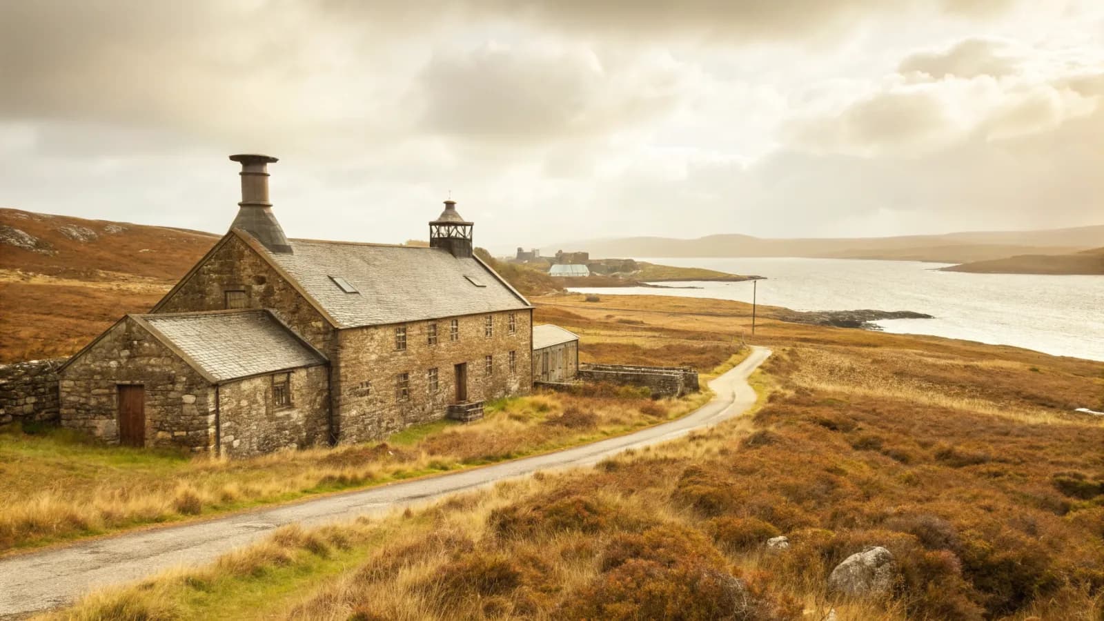 The Scapa distillery