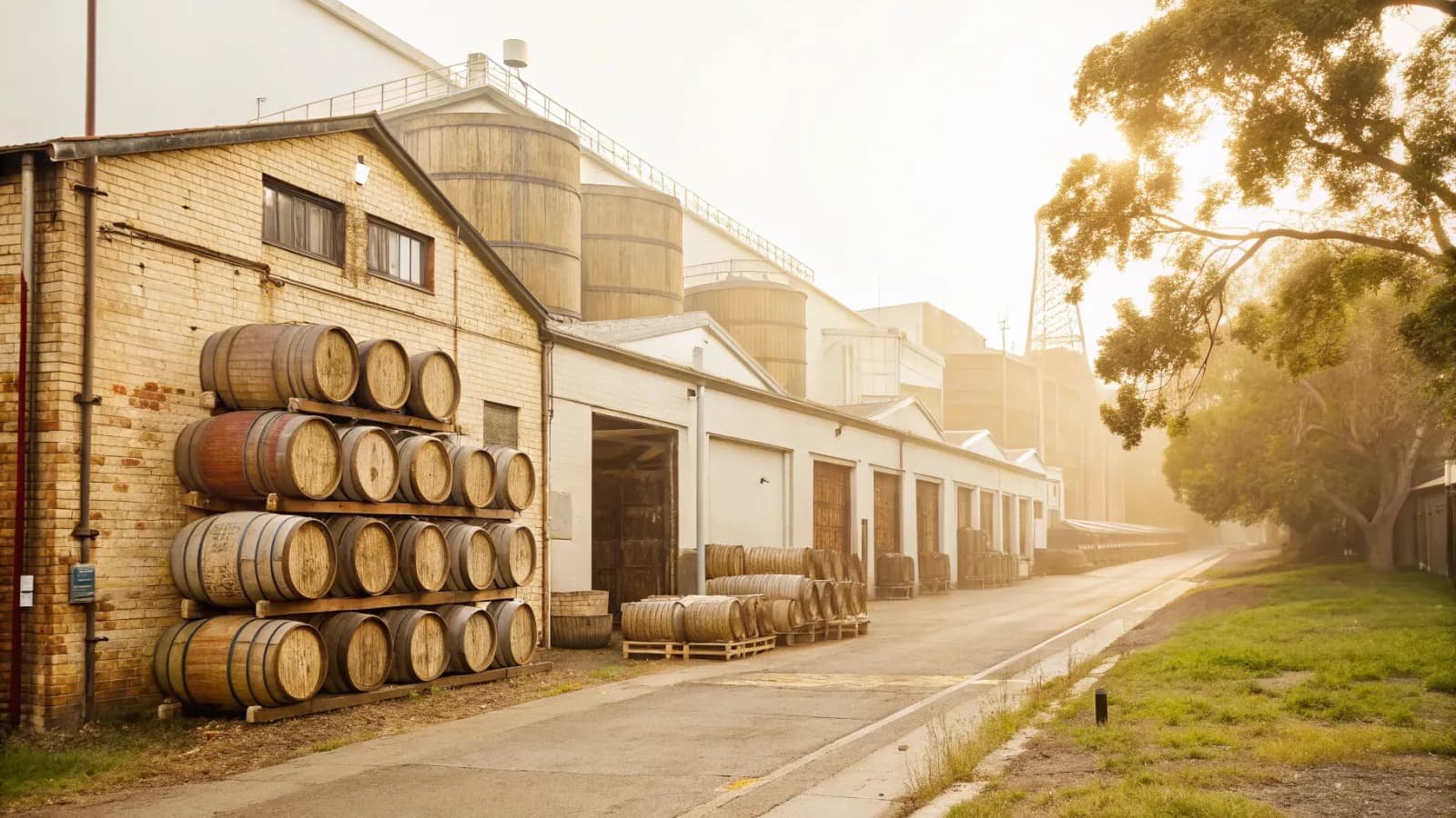 The Starward distillery