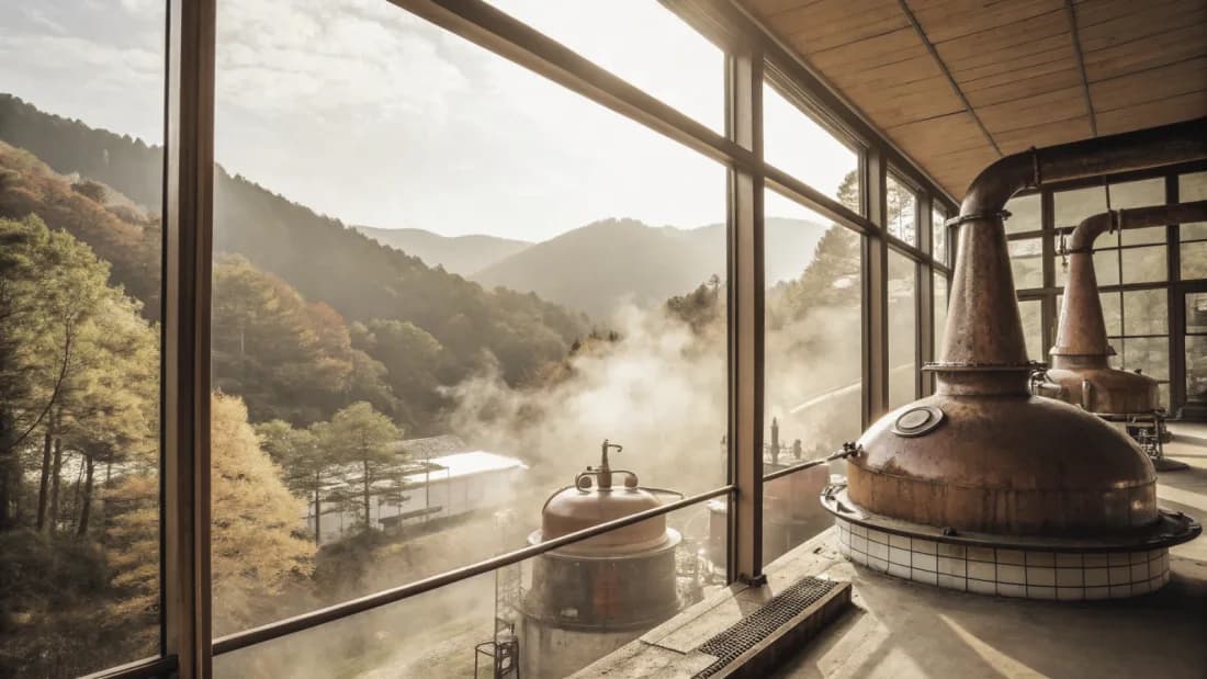 La distillerie Fuji Gotemba