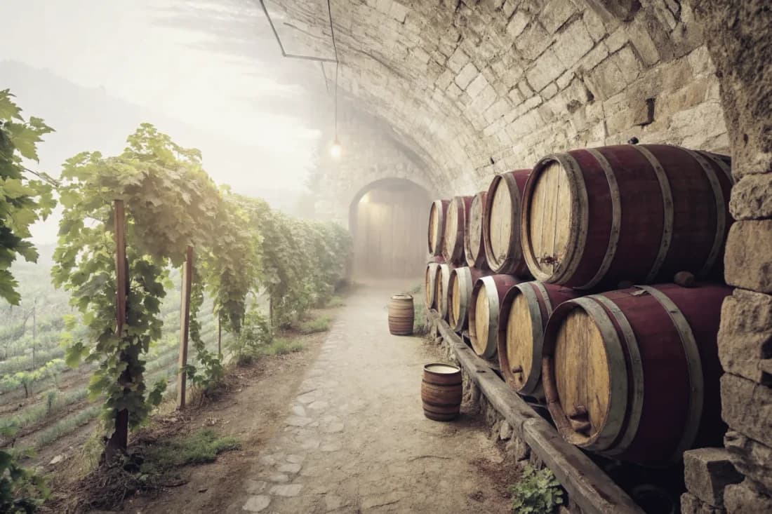 Vignobles de Leonetti Cellar