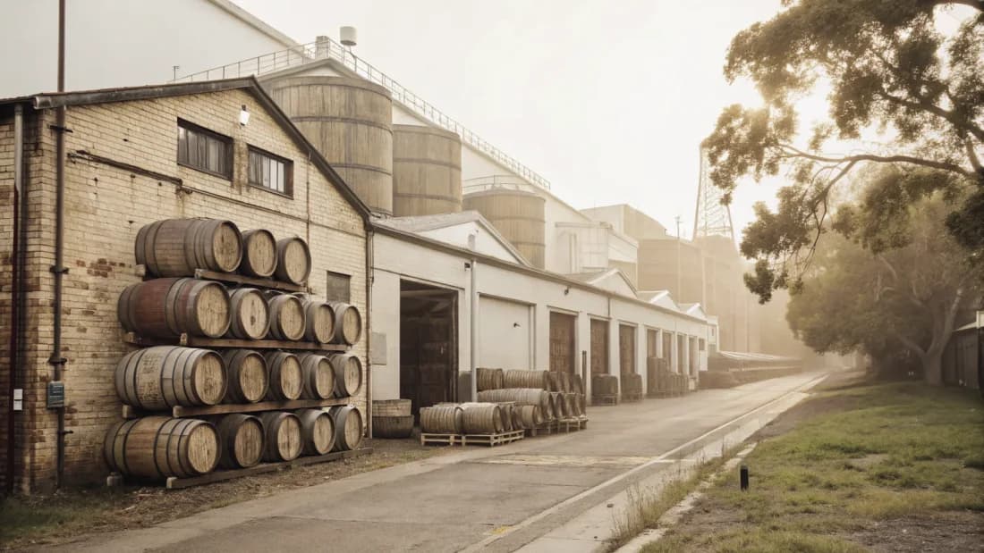 La distillerie Starward
