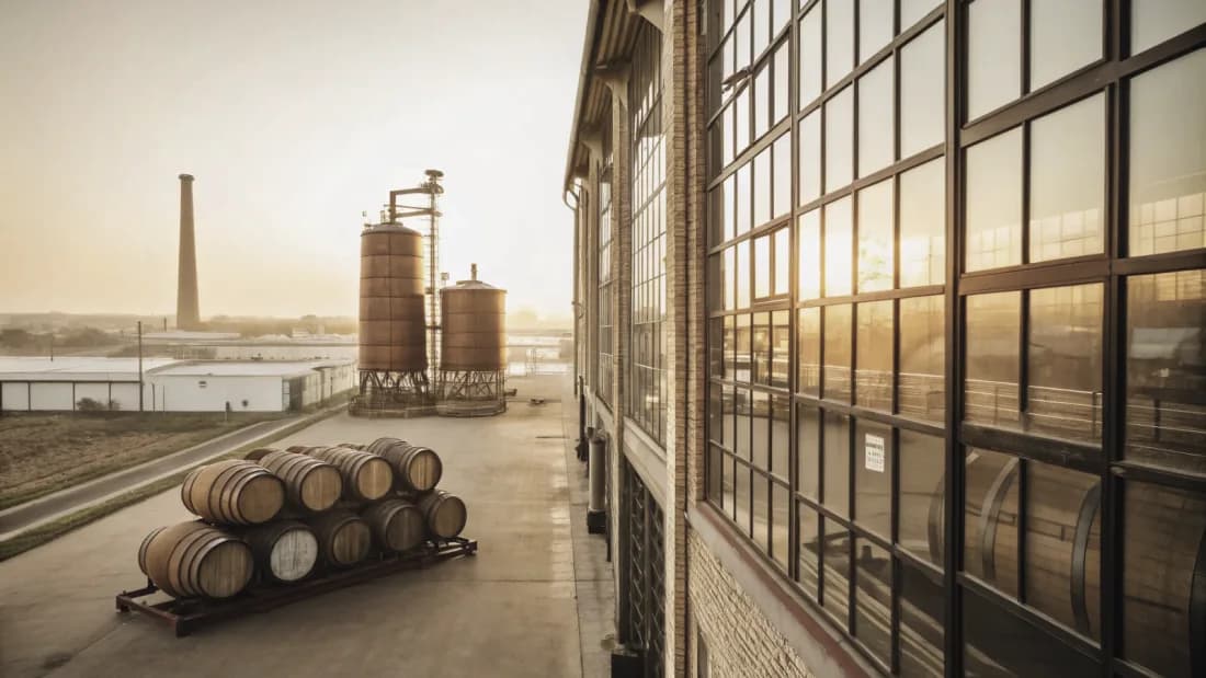 La distillerie Westland