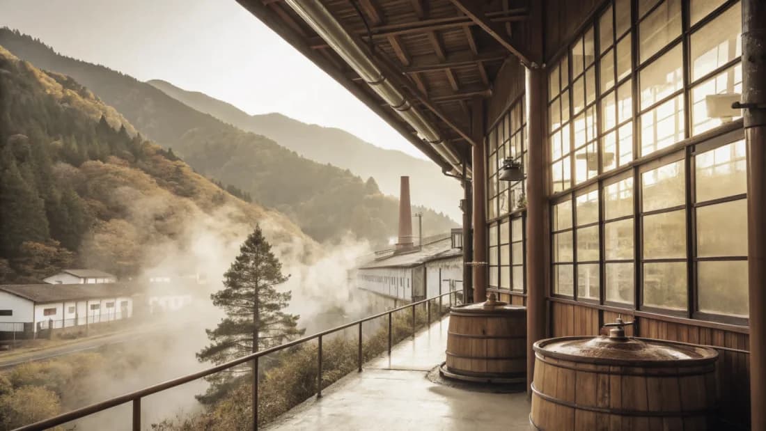 La distillerie Yamazaki